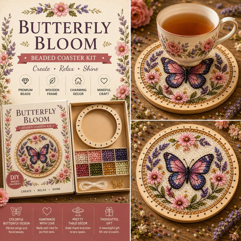 ArtiGlow – Diamond Mosaic Coaster Set