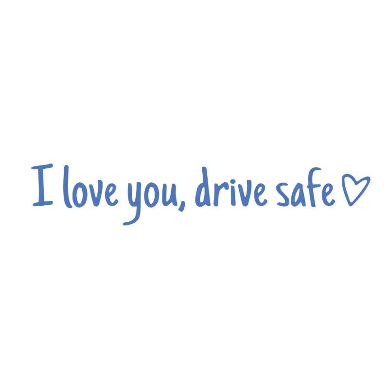 HeartSignal – I Love You Drive Safely Sticker Set