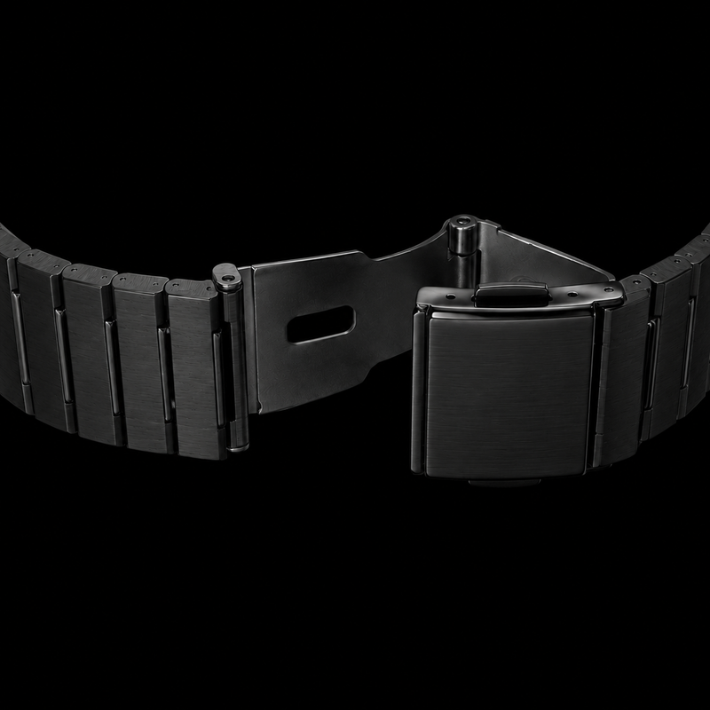 AeroChron – Futuristic Stainless Steel Watch