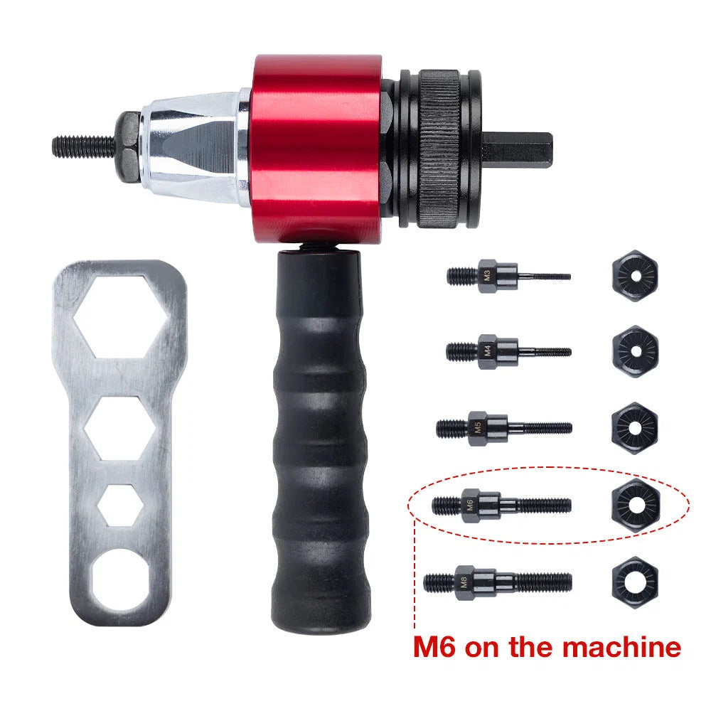RivetPro – M3–M8 Electric Rivet Adapter Kit