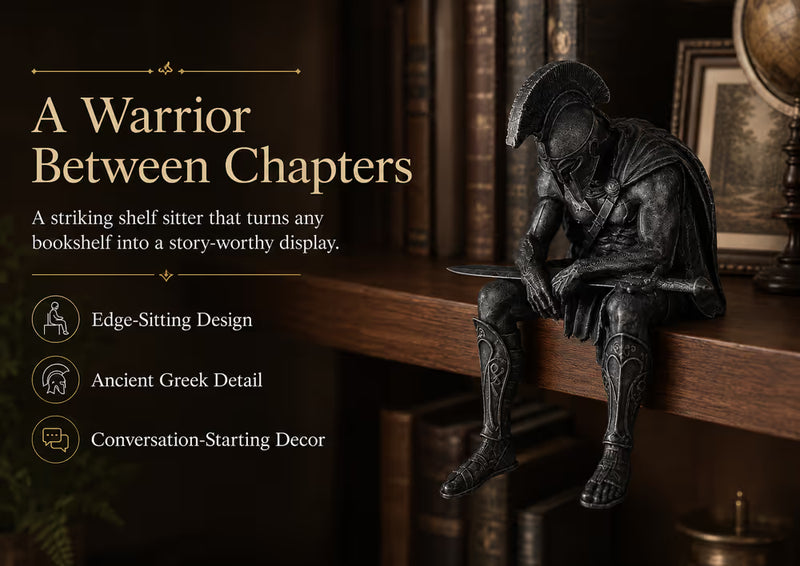 AthenorGuard – Ancient Greek Warrior Shelf Sitter