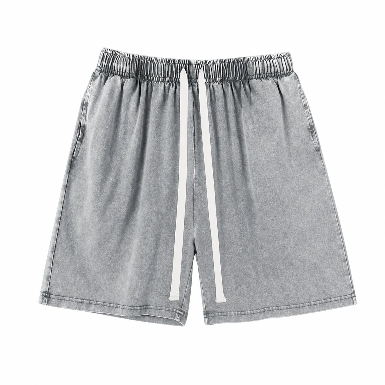 RetroFlex – Vintage Washed Athletic Sweat Shorts