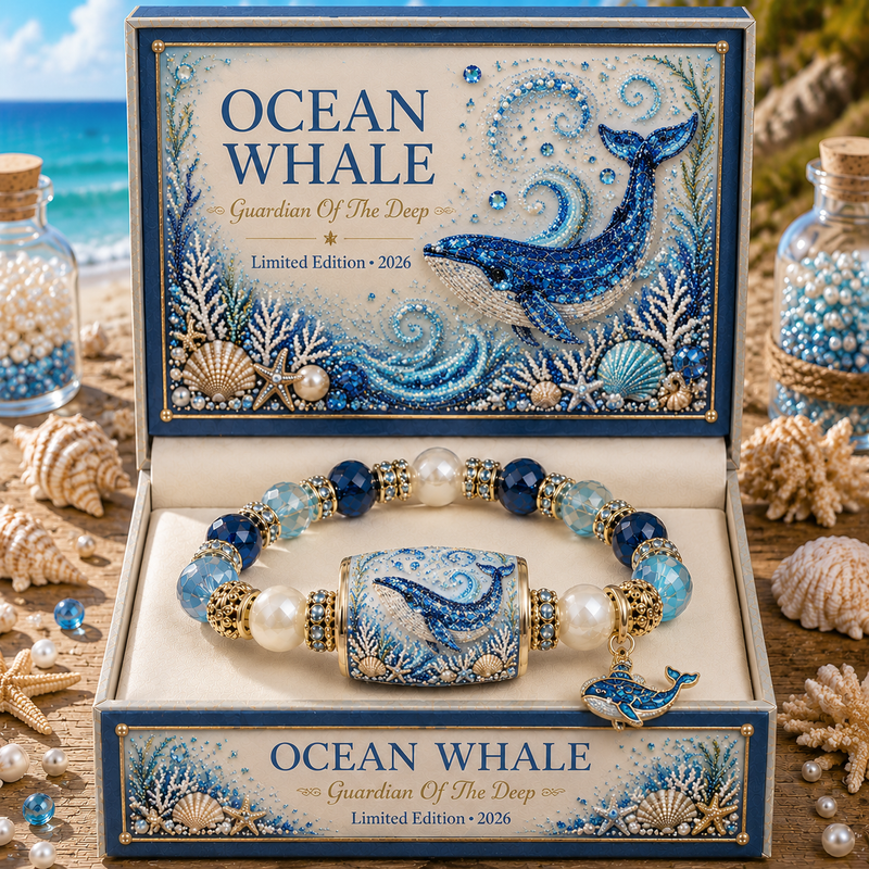 OceanAura – Guardian Charm Bracelet