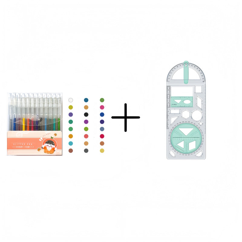 ShimmerWrite – Glitter Gel Pens for Journals & Crafts