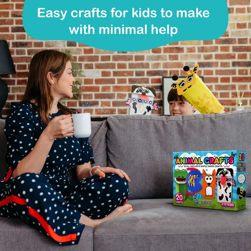 CraftJoy – 20-in-1 Kids Craft Activity Box