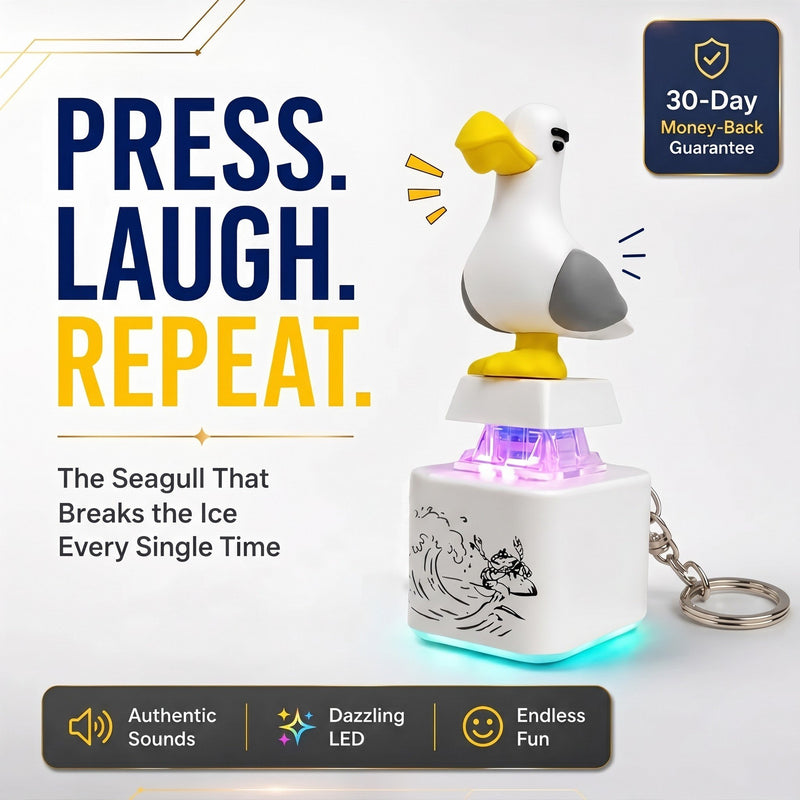 DuckBlitz – Funny Sound & Light Keychain