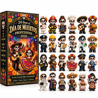 HeritageViva – 24 Unique Calavera Miniatures Countdown