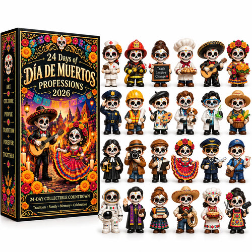 HeritageViva – 24 Unique Calavera Miniatures Countdown