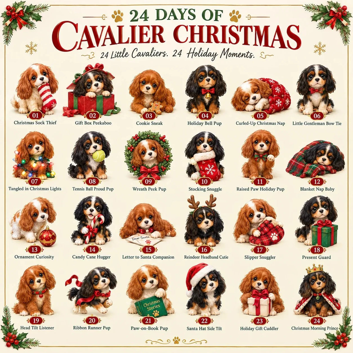 CavalierJoy – 24-Day Christmas Advent Calendar 2026