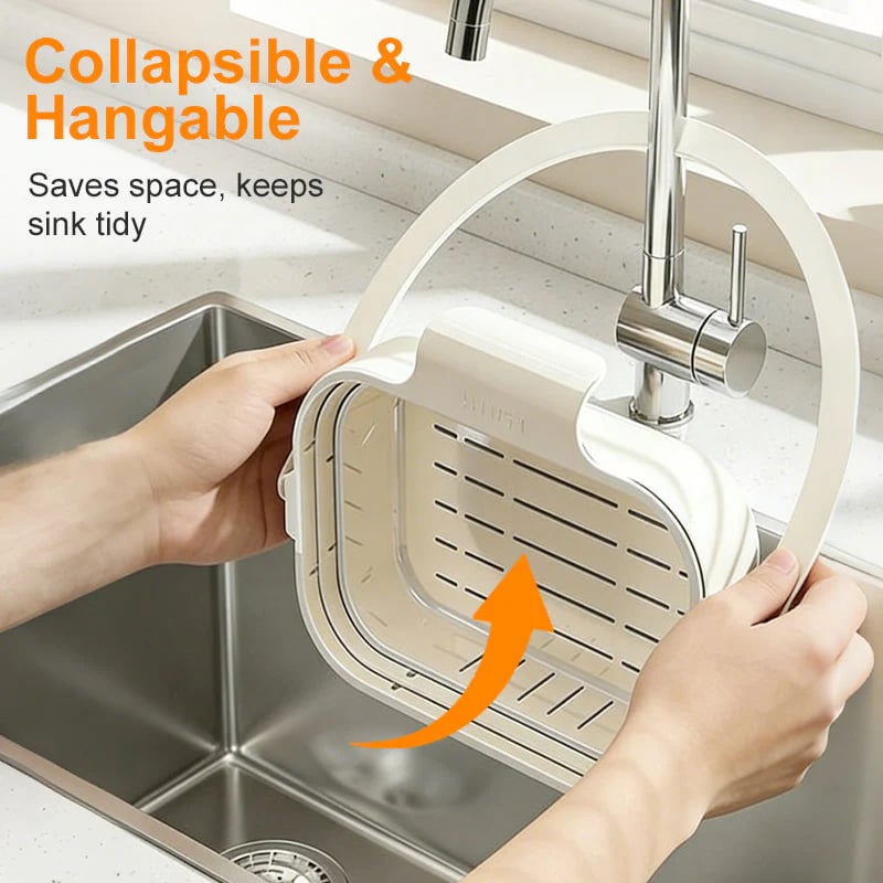 SinkMaster – Hangable Kitchen Sink Strainer & Storage Basket