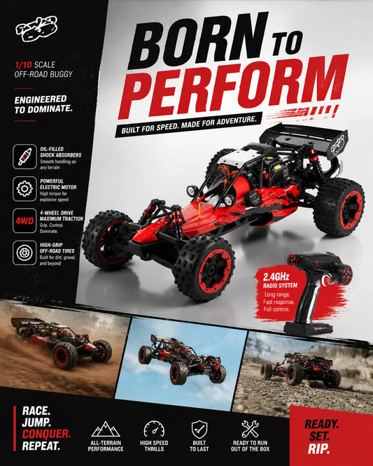 BeastRunner – High Performance 29CC Off-Road RC Buggy