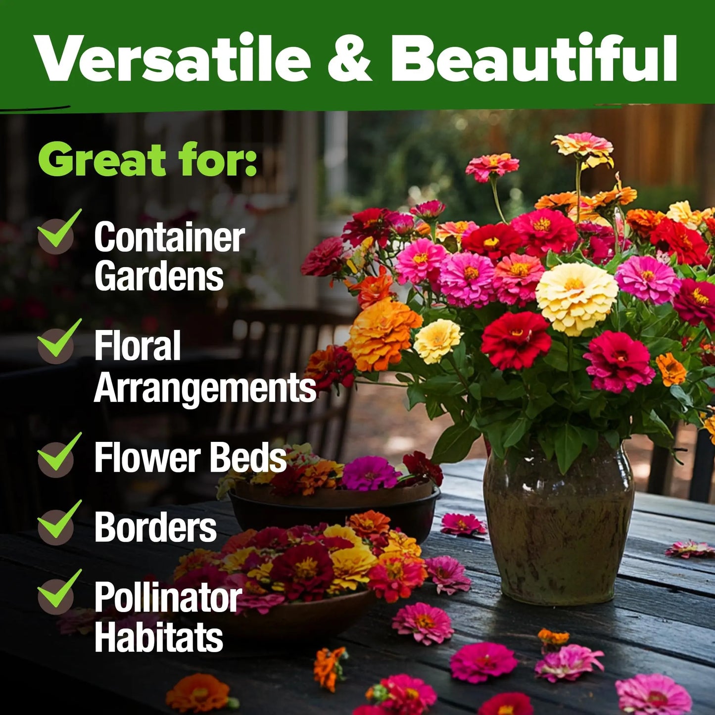 FloraBloom – Long Blooming Garden Flower Seeds