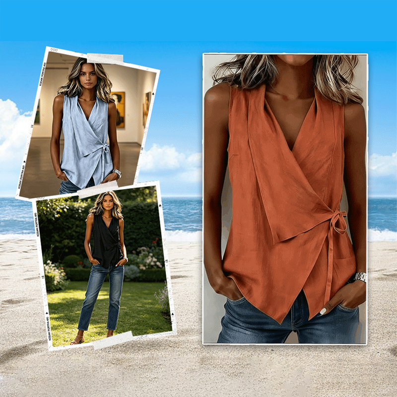 LunaTie – Crisscross Wrap Tank Top