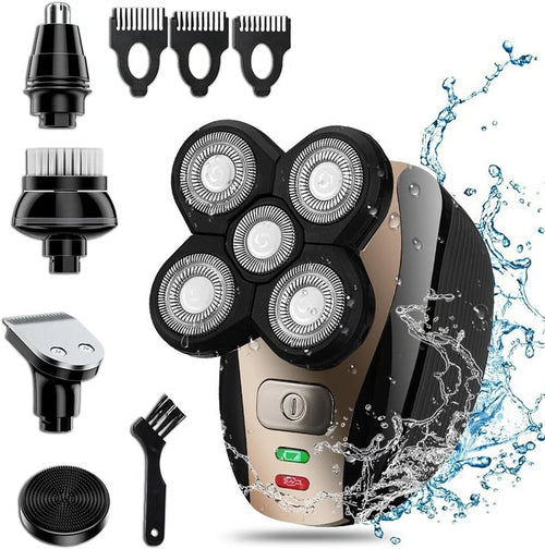 GroomFlex | 5-in-1 4D Electric Shaver Kit