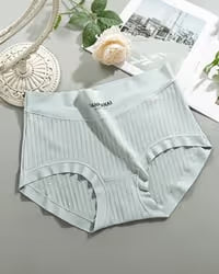 Velmira – High-Waist Ribbed Comfort Panties