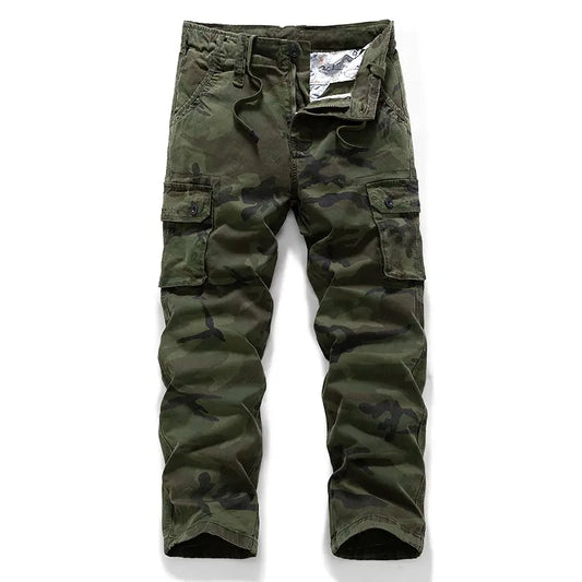 CamoForce – Men’s Multi-Pocket Outdoor Cargo Pants
