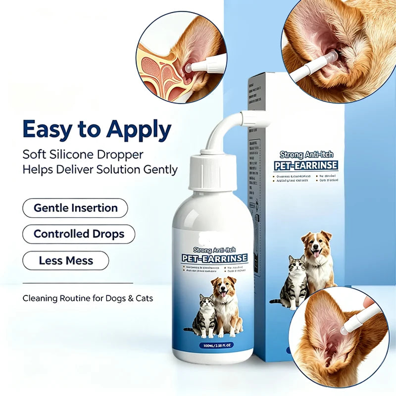 PawPure – Gentle Pet Ear Cleansing Solution