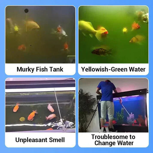 CrystalAqua – Premium Fish Tank Purification Tablets