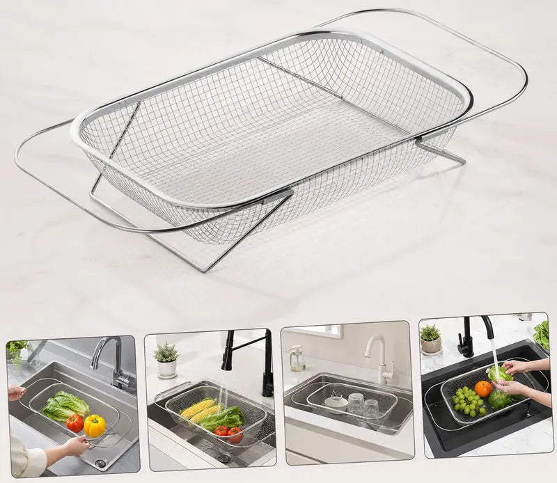 SinkMate – Expandable Over-the-Sink Strainer Basket