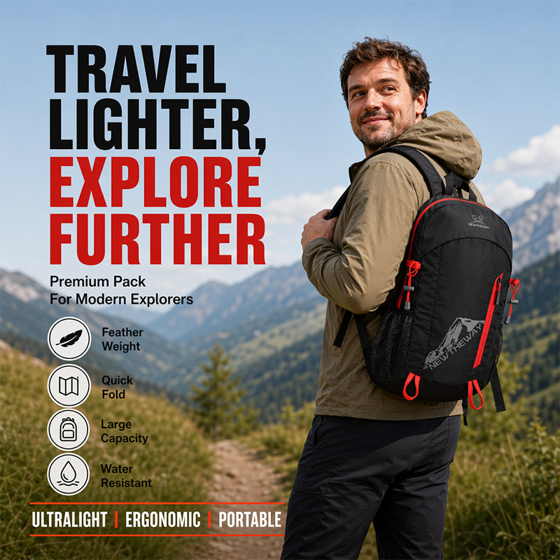 TravelNest – Foldable Water-Resistant Daypack
