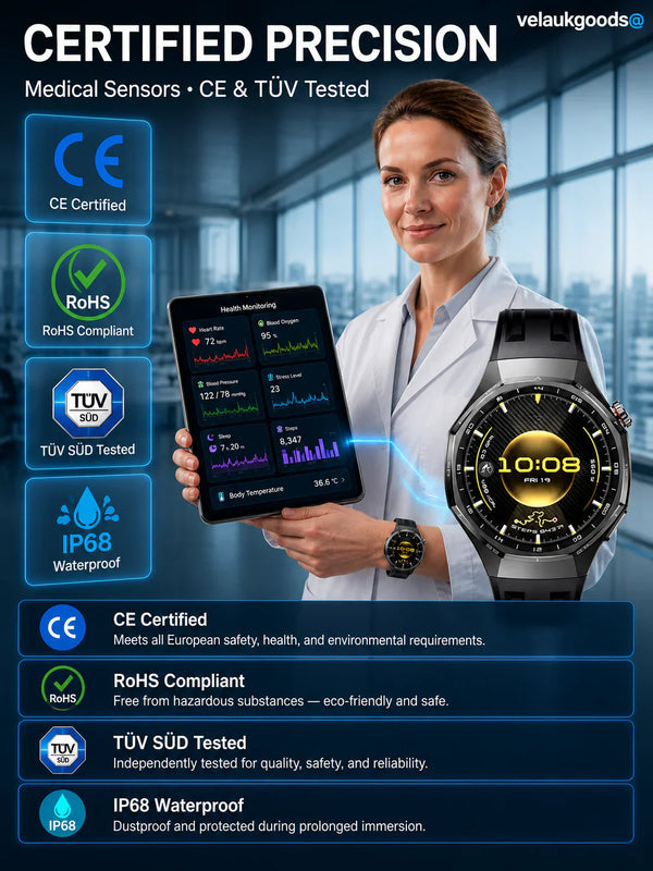 NovaTrack – Advanced Health Monitoring Smartwatch