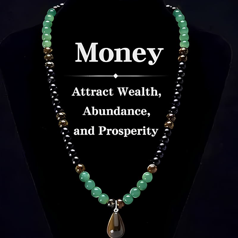 FortuneAura – Green Aventurine Prosperity Pendant