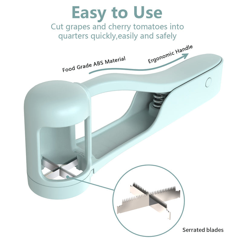 SnackEase – One-Press Fruit Cutting Tool