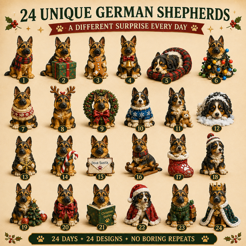 ShepherdTreasures – German Shepherd Christmas Collection