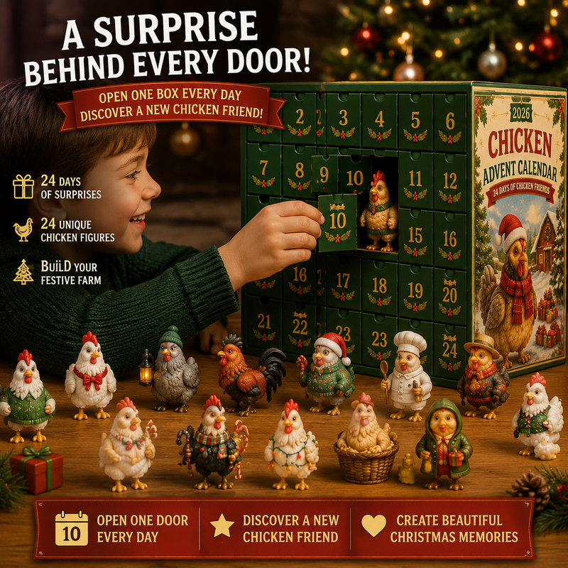 MerryChicks – 24-Day Christmas Chicken Collection