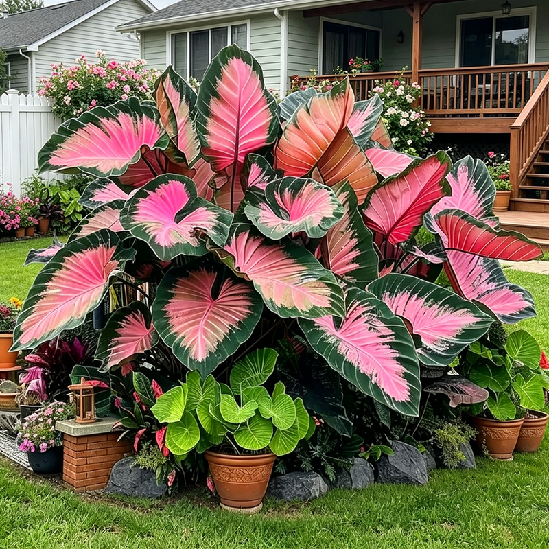 ColorBloom – Giant Multi-Color Caladiums Bulbs