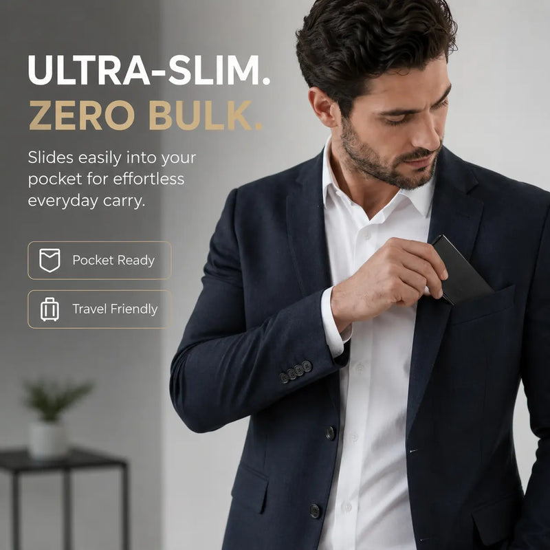 Steelaire – Ultra-Slim RFID Blocking Card Holder