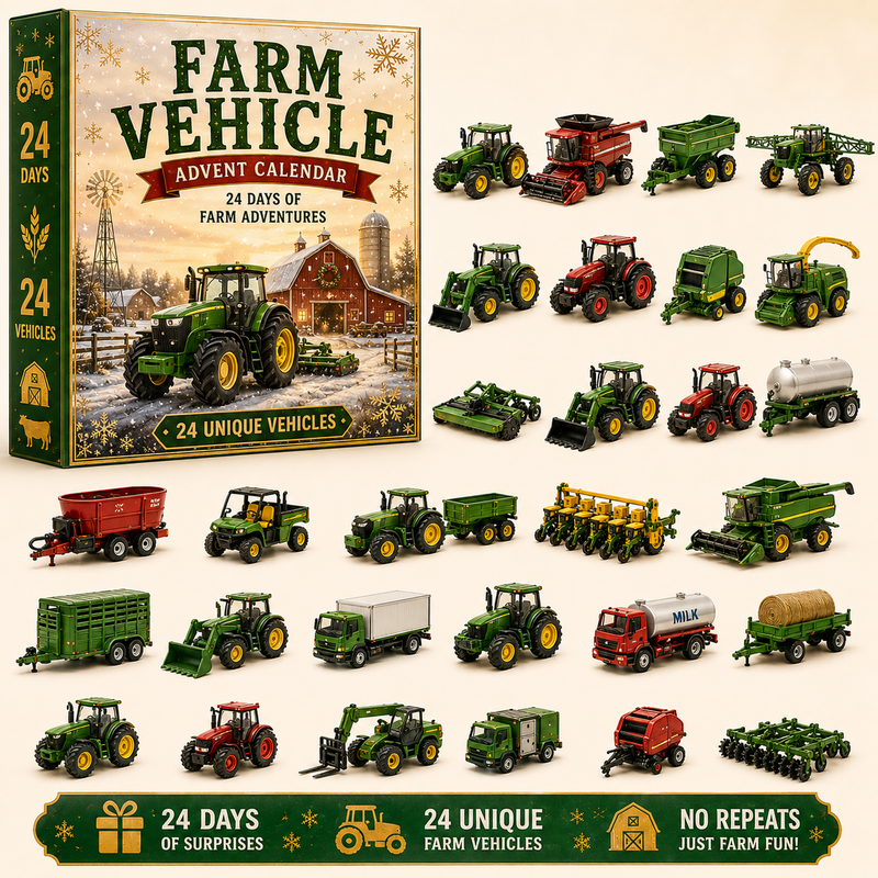 WonderWheels – 24-Day Vehicle Christmas Calendar