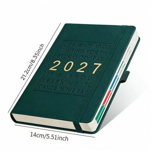 PlanSphere – 2027 Daily Calendar Journal