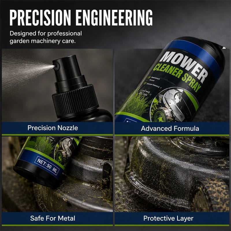 MowerMax – Heavy-Duty Lawn Mower Cleaner & Degreaser