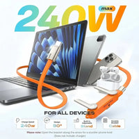 SnapCharge – Foldable Stand USB-C Charging Cable