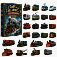RailCrest – 24-Day Trains & Rail Vehicles Advent Calendar 2026