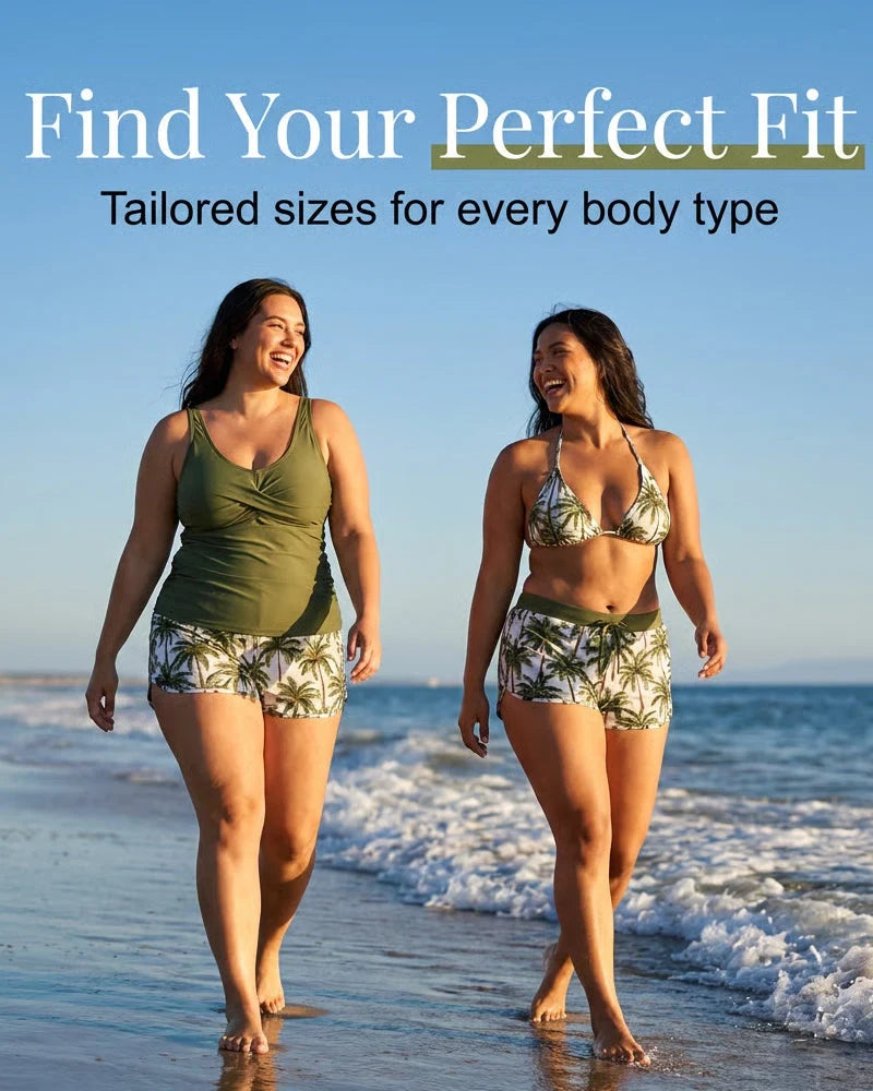AquaFlex – 3-Piece Tummy Control Tankini Set