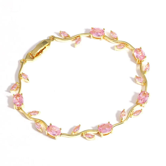 BloomVine – Delicate Rose Bracelet