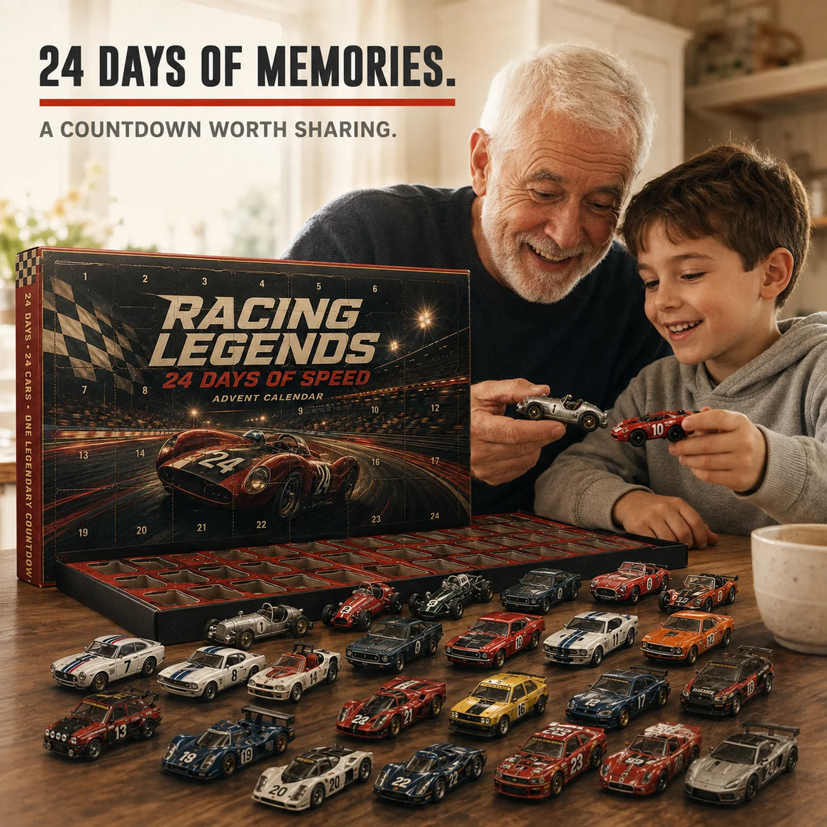 RaceVault – 24-Day Racing Legends Advent Calendar