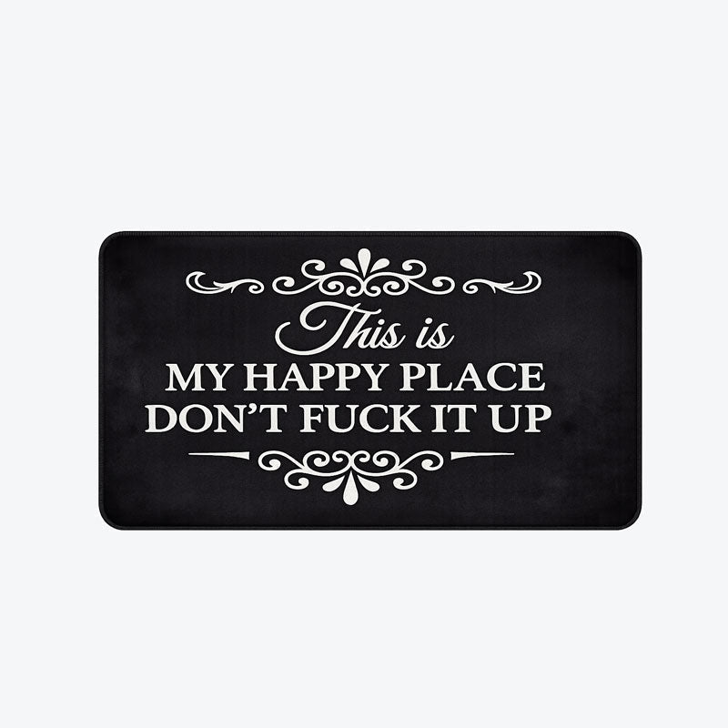 WelcomeWarn – Bold Funny Front Door Doormat