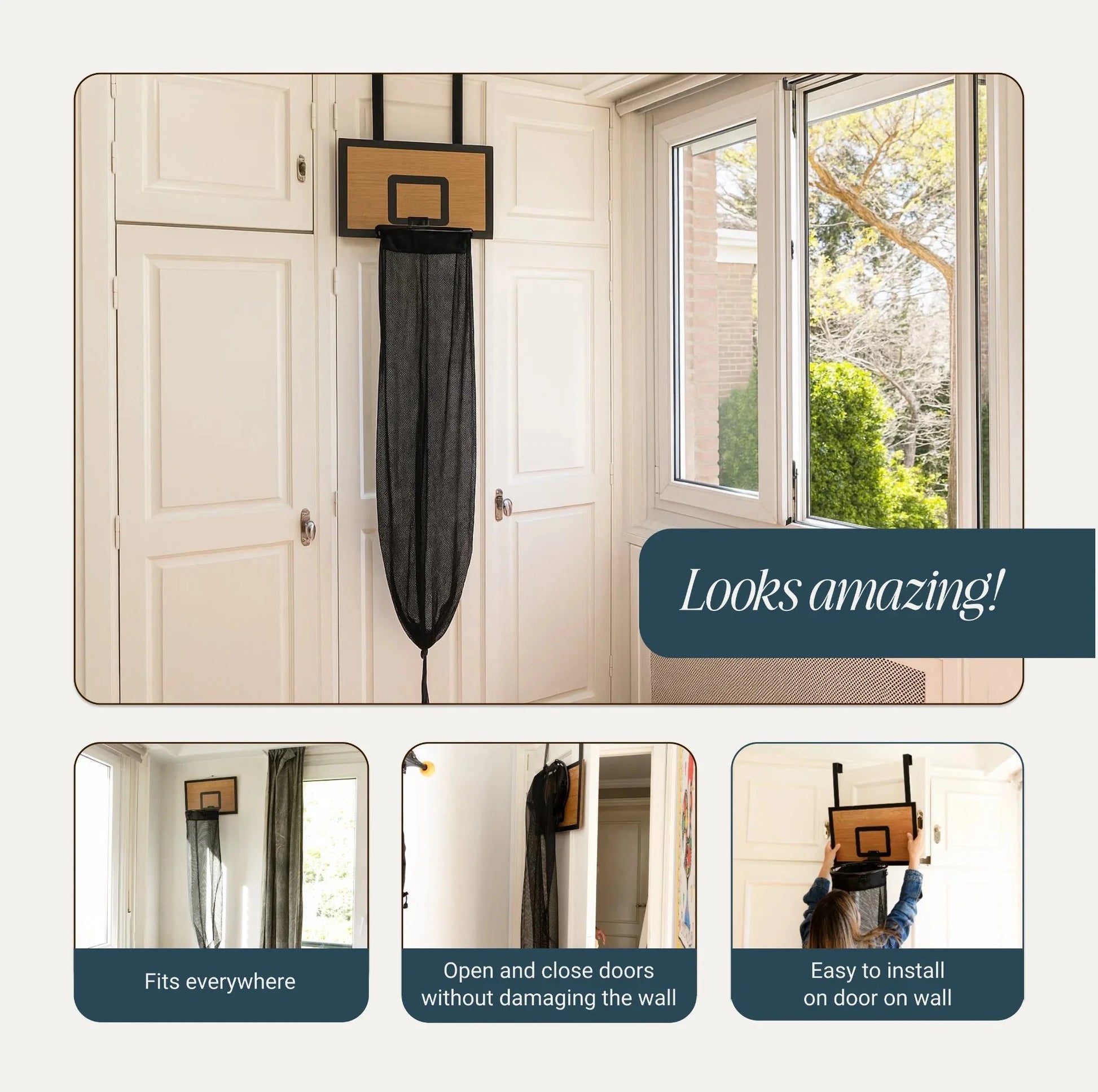 DunkHamper – Basketball Laundry Hoop