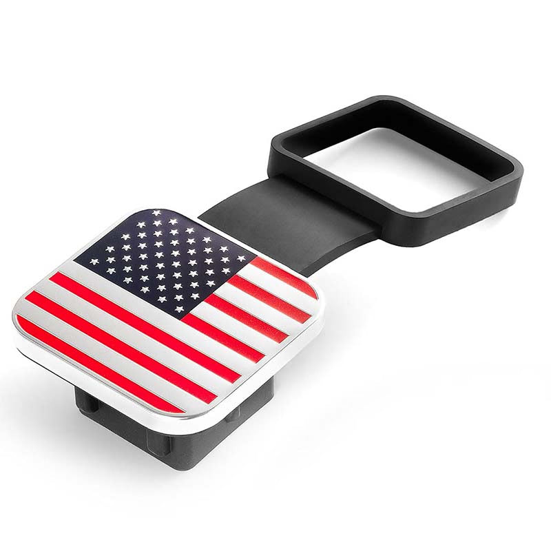 TowCrest – American Flag TPU Trailer Hitch Cover