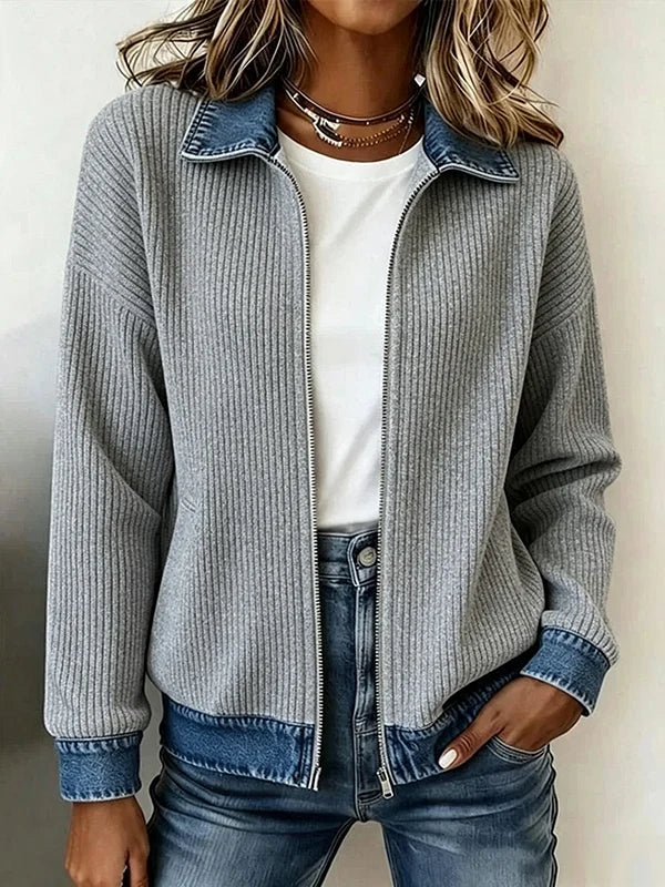 ComfyCove – Everyday Textured Knit Jacket