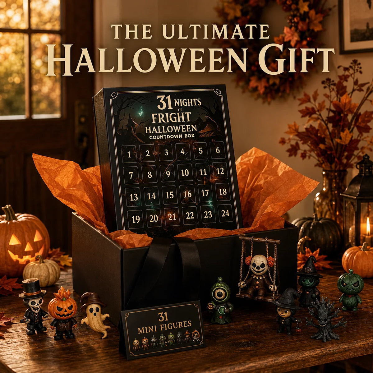 HauntHaven – Halloween Mini Figure Countdown Calendar