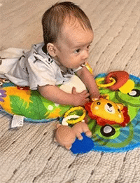 TummyBloom – Baby Tummy Time Play Mat & Pillow Set