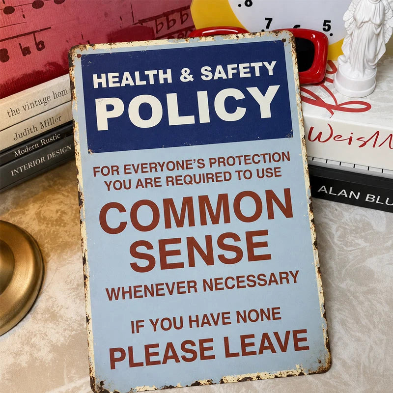 WittyWall – Common Sense Policy Sign