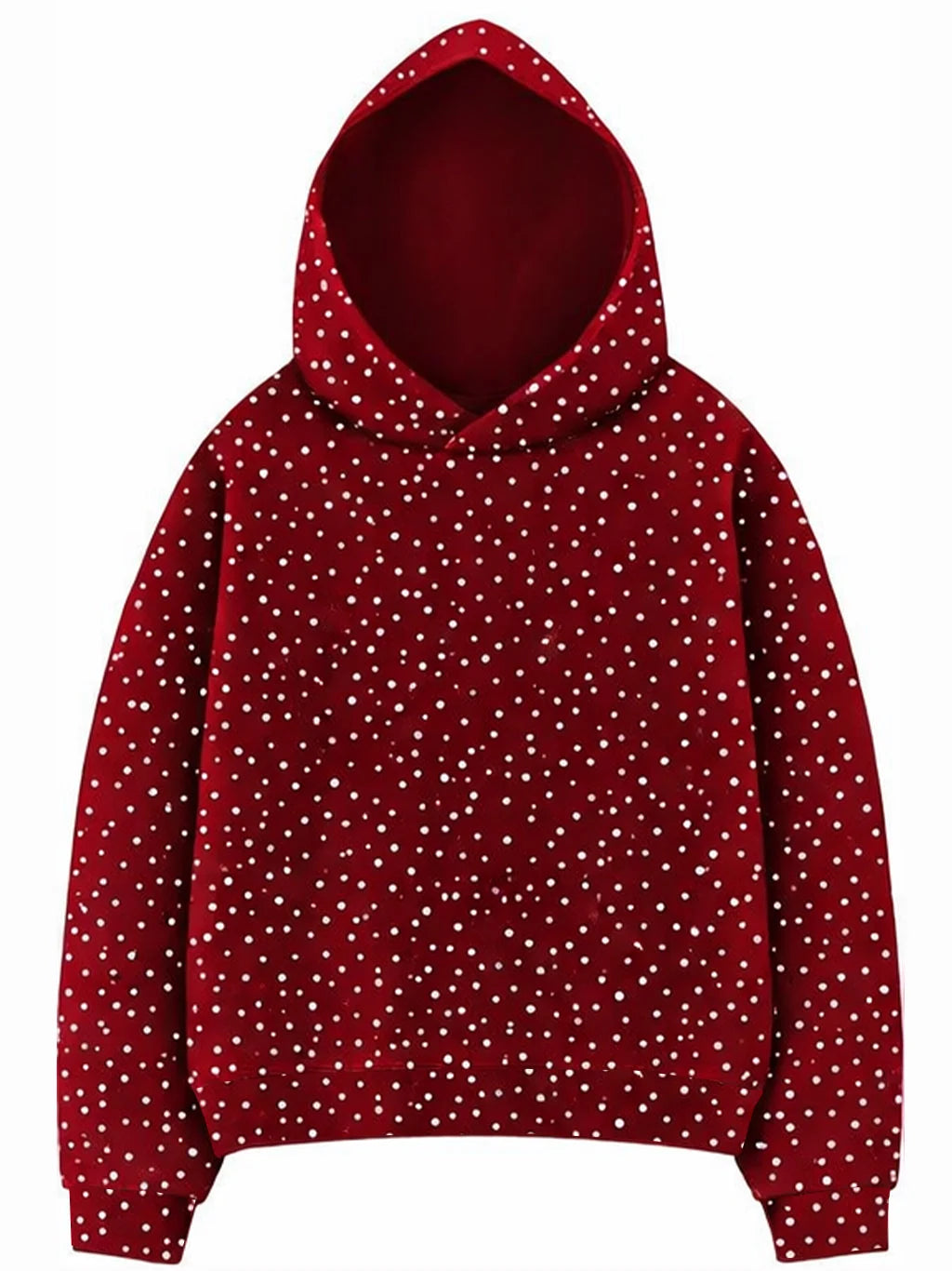 SparkleWear – Glitter Long Sleeve Hoodie