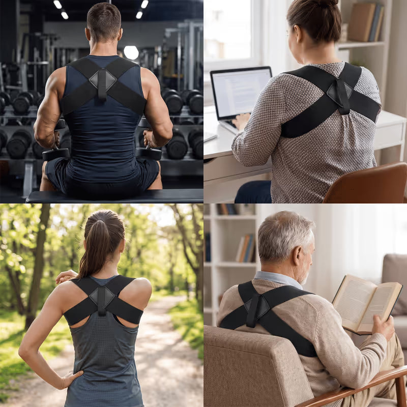 PostureFlow – Breathable Daily Back Support
