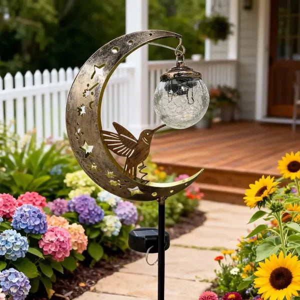 TwilightWing – Hummingbird Solar Garden Stake
