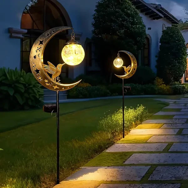 TwilightWing – Hummingbird Solar Garden Stake